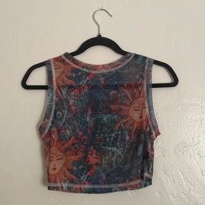mesh tank top